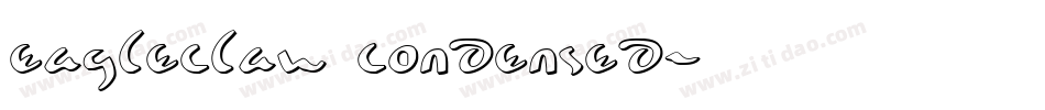 Eagleclaw Condensed字体转换